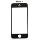 iPhone 5/5S/5C/SE Front Glas Schwarz