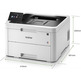 Bruder HL-L3270CDW Wifi / White Duplex Laserdrucker