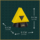 Lámpara The Legend of Zelda TriForce 3D Mini