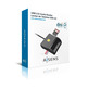 Lector DNI-E y Tarjetas Aisens ASCR-SN04CSD-BK USB-C Negro