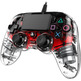 Mando Nacon Compact Wired Leuchtet Rot Oficial PS4