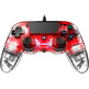 Mando Nacon Compact Wired Leuchtet Rot Oficial PS4