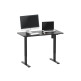 Elektronischer Gaming-Tisch Regular Height Black 120x60 - Equip
