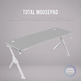 Mesa Mars Gaming MGD XL Weiß 160x60 cm