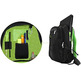 Mochila Portátil 17 '' Keep Out BK7GXL Negro/Verde