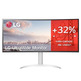 Überwachen Profesional Ultrapanorámico Curvo LG UltraWide 38WQ75C-W 38 "/QHD +/Negro y Blanco