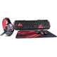 Pack Mars Gaming MRCP1 (Teclado + Ratón + Auriculares + Alfombrilla)