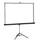 Leinwand mit Stativ iggual 200x200