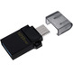 Pendrive Kingston DTDUO 3.0 G2 128 GB Negro