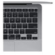 Portátil Apple Macbook Air 13.3 '' 8GB/256GB Gris Espacial MGN63Y/A