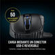 Ratón Corsair Dark Core RGB RF Wireless + Bluetooth Óptico 18000DPI