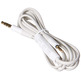 Ersatz-audio-kabel mit lautstärkeregler für Sennheiser HD 4.30 i Weiß