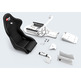 rSeat RS1 Schwarz/Weiss