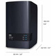 Servidor NAS WD My Cloud EX2 Ultra