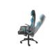 Stuhl-Gaming-Genesis -, Nitro-550 Schwarz/Blau