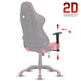 Silla Gaming Spirit von Gamer Siege Demon Rot