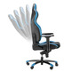 Sparco Gaming Grip Seat - Black / Blue