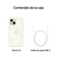 Smartphone Apple iPhone 15 512Gb/ 6.1 "/5G/Verde