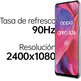 Smartphone Oppo A74 5G 6GB/128GB 6.5 '' Schwarz