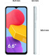 Smartphone Samsung Galaxy M13 4GB/64GB 6.6 '' Azul Claro