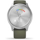 Smartwatch Garmin Vívomove Style GPS Plata y Verde