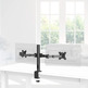 Soporte Monitor PC Hama 2 Brazos Ajustables (13 "-35")