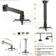 Unterstützung für Equip 430-650 mm Projektor bis 20 kg für Techo oder Pared