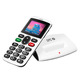 SPC Symphony Telefon Mobile BT FM + Dock Blanco