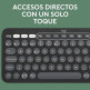 Bluetooh Keyboard Logitech Pebble Keys 2 K380S Graphit