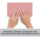 Teclado Bluetooth Logitech Keys-to-Go iPhone/iPad Rosa