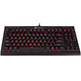 Teclado Corsair K63 Negro/Rojo