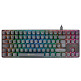 GAMIAC Tastatur TKL90G Mechanisch - Kailh Blue - Schwarz/Gris - (ES)