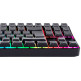 GAMIAC Tastatur TKL90G Mechanisch - Kailh Blue - Schwarz/Gris - (ES)