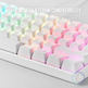 Teclado Gaming Mecánico Mars Gaming MKMINIWBES/ Switch Azul/Blanco