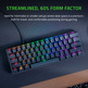 Teclado Razer Huntsman Mini Roter Schalter (Español)