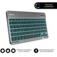 Tastatur-Hintergrundbeleuchtung-Smart BT Grau Subblim PC/Mac/Android/iOS