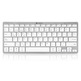 Tastatur Subblim 1DYC001 Dynamic Compact Silber Bluetooth PC/iOS/Android