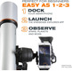 Teleskopio Celestron StarSense Explorer DX 102