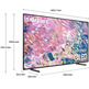 Televisión Samsung QE75Q60BAU 75 '' Ultra HD 4K SmartTV/Wifi