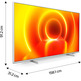 Philips 70PUS7855 70 "/ Ultra HD 4K / Smart TV / WiFi Silber
