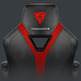 Thunderx3 stuhl gaming yc1 black cyan Rot