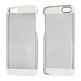 Transparent Plastic Case for iPhone 5/5S Schwarz / Grün