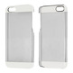 Transparent Plastic Case for iPhone 5/5S Rot