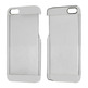 Transparent Plastic Case for iPhone 5/5S Silver
