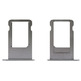 Sim card tray for iPhone 6 Silber