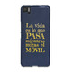 TPU Protective Blue La Vida - BQ Aquaris M5