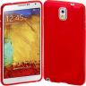 Carcasa de goma para Samsung Galaxy Note 3 Rojo   