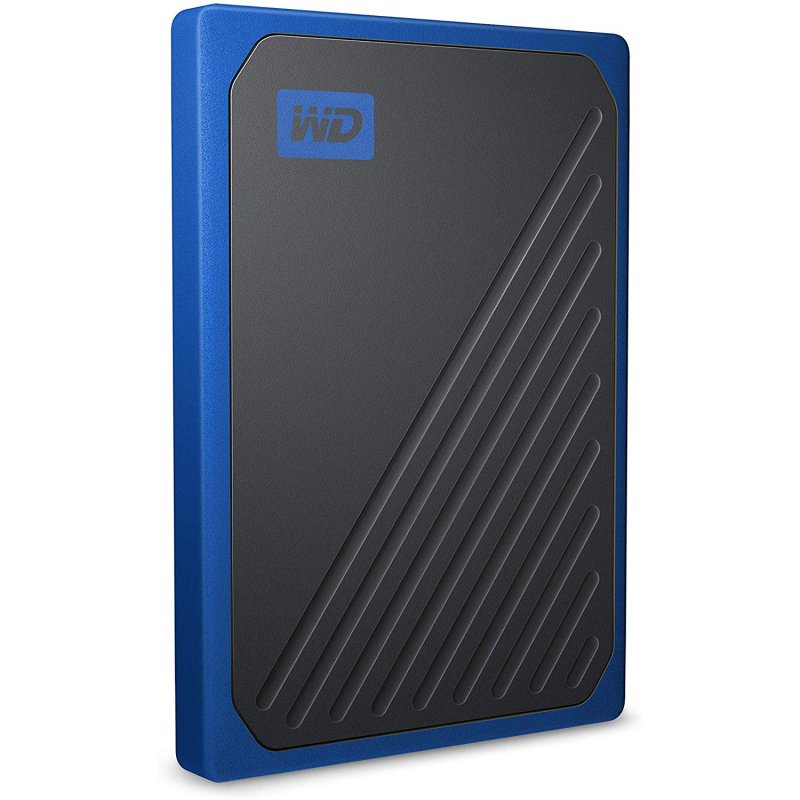 Aenllosi Étui Housse pour WD My Passport SSD Disque SSD Externe (blu)