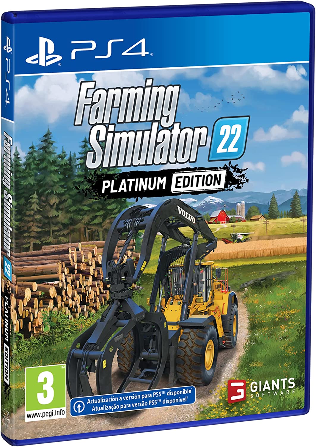 Farming Simulator 22: Platinum Edition PS4 - DiscoAzul.com