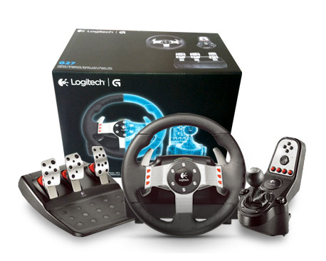 Logitech G27 Racing Wheel - DiscoAzul.com
